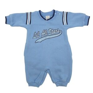 Starting Out Romper Lil All Stars Pee Wee Football Vintage 90s Boys 6-9 Months